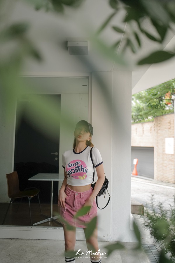 大口袋工作短裙